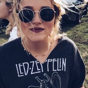 Vintage Led Zepplin Crop Top